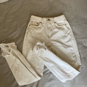Topshop mom jeans